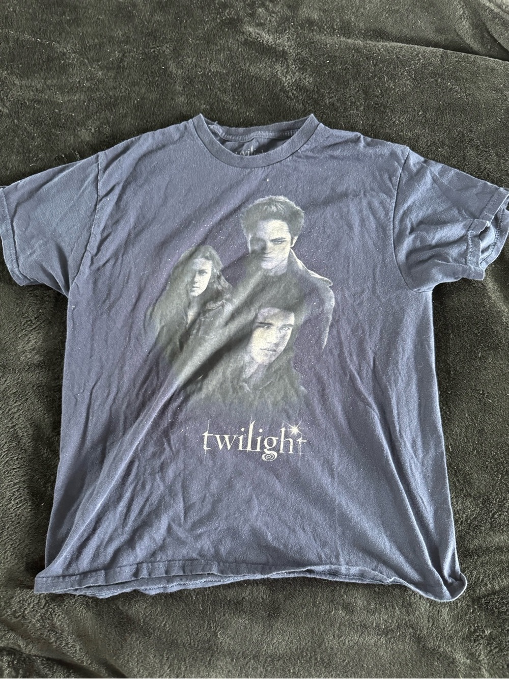 Source Unknown Twilight Graphic Crewneck - Blue